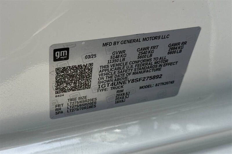 2025 GMC Sierra 2500HD