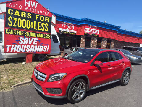 2015 Mercedes-Benz GLA for sale at HW Auto Wholesale in Norfolk VA