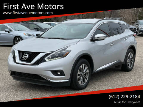 2018 Nissan Murano for sale at First Ave Motors in Shakopee MN