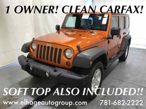Jeep Wrangler For Sale in Cohasset, MA - ELHAGE AUTO GROUP