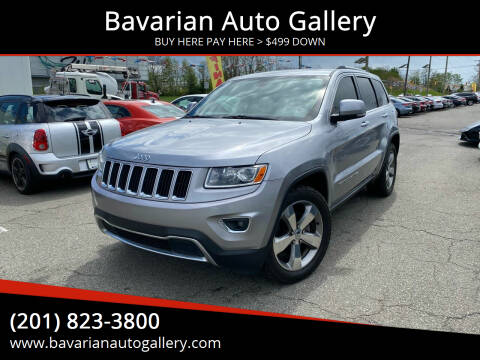 2014 Jeep Grand Cherokee for sale at Bavarian Auto Gallery in Bayonne NJ