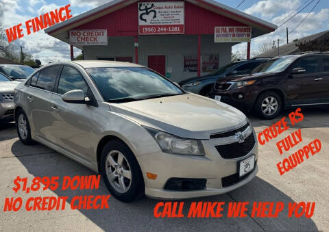 2014 Chevrolet Cruze for sale at Coqui Auto Sales in La Feria TX