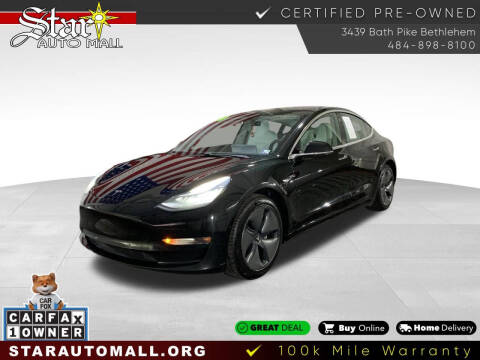 2019 Tesla Model 3 for sale at STAR AUTO MALL 512 in Bethlehem PA