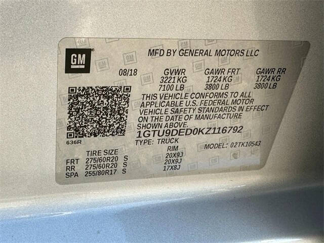 2019 GMC Sierra 1500