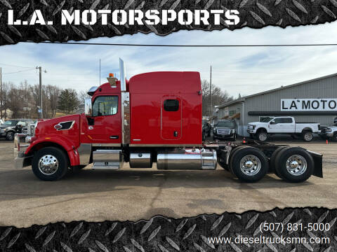 2019 Peterbilt 567 for sale at L.A. MOTORSPORTS in Windom MN