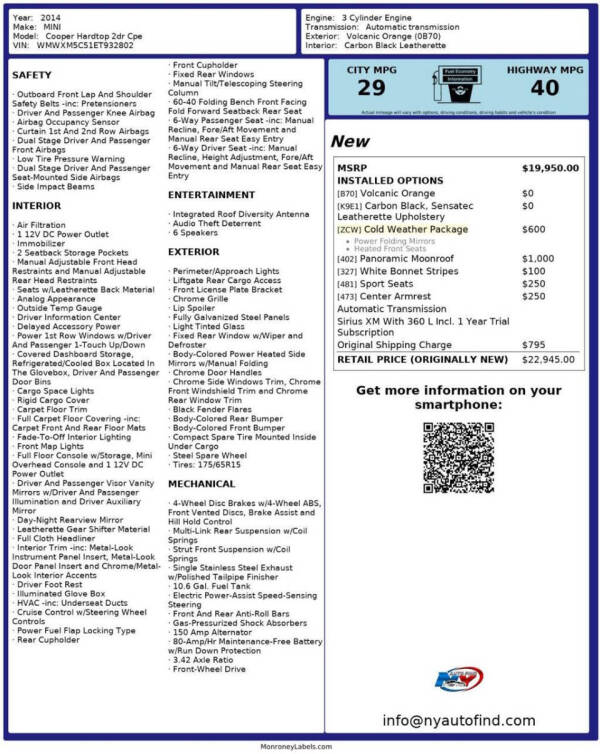 2014 MINI Hardtop Cooper