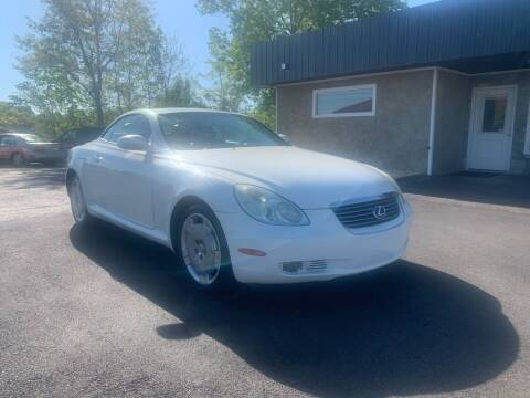 2002 Lexus SC 430 for sale at Atkins Auto Sales in Morristown TN