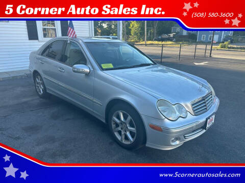 2007 Mercedes-Benz C-Class for sale at 5 Corner Auto Sales Inc. in Brockton MA