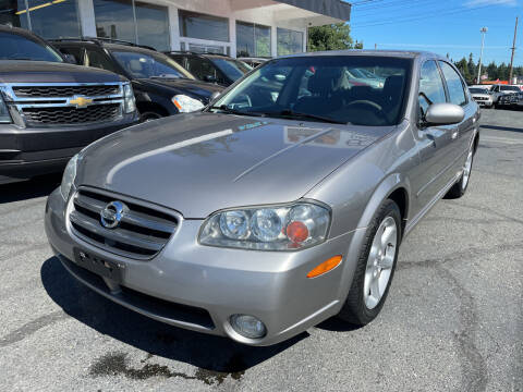 2002 Nissan Maxima for sale at APX Auto Brokers in Edmonds WA