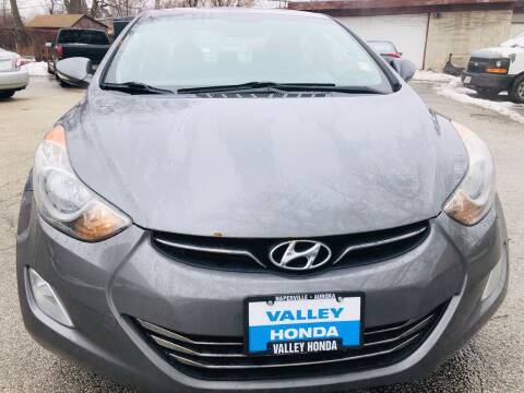 2012 Hyundai Elantra for sale at Midland Commercial. Chicago Cargo Vans & Truck in Bridgeview IL