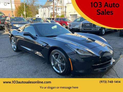 2014 Chevrolet Corvette for sale at 103 Auto Sales in Bloomfield NJ
