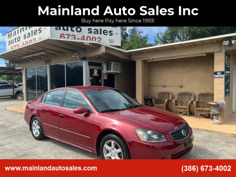 2005 Nissan Altima for sale at Mainland Auto Sales Inc in Daytona Beach FL