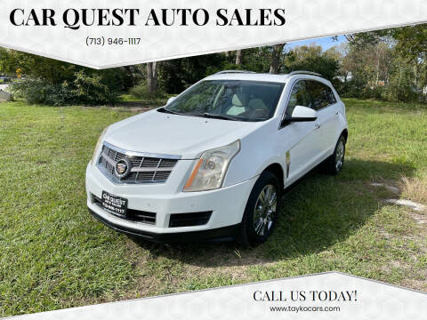 2011 Cadillac SRX for sale at CAR QUEST AUTO SALES in Houston TX