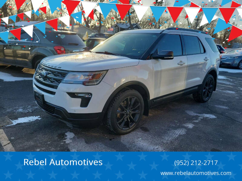 2019 Ford Explorer for sale at Rebel Automotives in Maple Plain MN