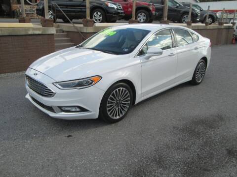 2018 Ford Fusion for sale at WORKMAN AUTO INC in Pleasant Gap PA