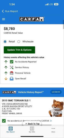 2015 GMC Terrain SLE-1