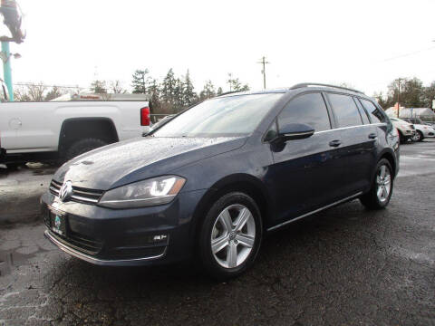 2015 Volkswagen Golf SportWagen for sale at ALPINE MOTORS in Milwaukie OR
