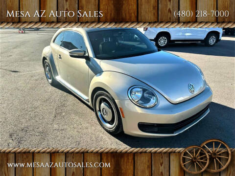 2013 Volkswagen Beetle for sale at Mesa AZ Auto Sales in Apache Junction AZ