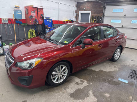 2012 Subaru Impreza for sale at East Barre Auto Sales, LLC in East Barre VT