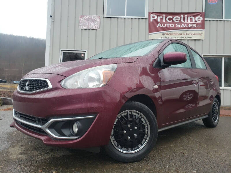 2017 Mitsubishi Mirage for sale at PRICELINE AUTOS in Binghamton NY