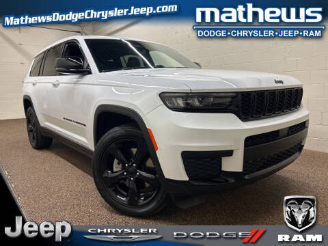 2021 Jeep Grand Cherokee L for sale at MATHEWS DODGE INC in Marion OH