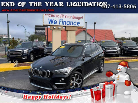 2018 BMW X1 for sale at American Financial Cars in Orlando FL