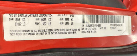 1999 Plymouth Prowler