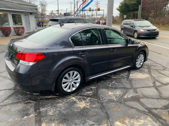 2012 Subaru Legacy for sale at Chuckie Bizzarro's Fleetwing Auto in Erie, PA