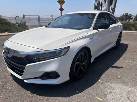 2022 Honda Accord Hybrid for sale at AUTO HOUSE SALES & SERVICE in Spring Valley CA