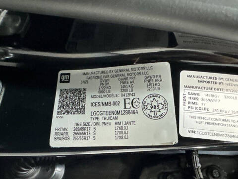 2021 Chevrolet Colorado ZR2