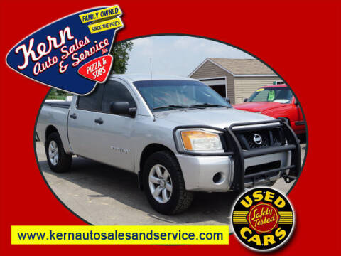 2009 Nissan Titan for sale at Kern Auto Sales & Service LLC in Chelsea MI