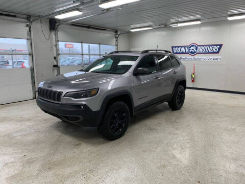 2019 Jeep Cherokee for sale at Brown Brothers Automotive Sales And Service LLC in Hudson Falls NY