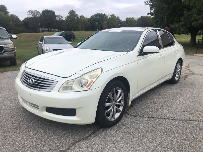 2008 Infiniti G35 for sale at S & H Motor Co in Grove OK