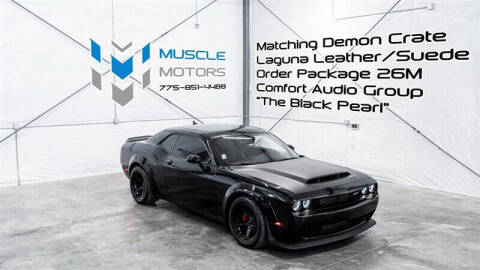 2018 Dodge Challenger for sale at MUSCLE MOTORS AUTO SALES INC in Reno NV