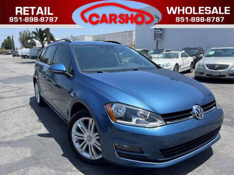 2015 Volkswagen Golf SportWagen for sale at Car SHO in Corona CA