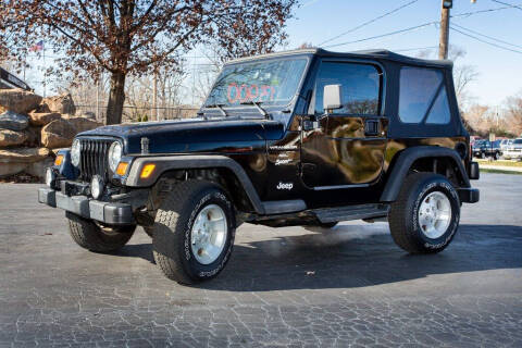 1997 Jeep Wrangler for sale at CROSSROAD MOTORS in Caseyville IL