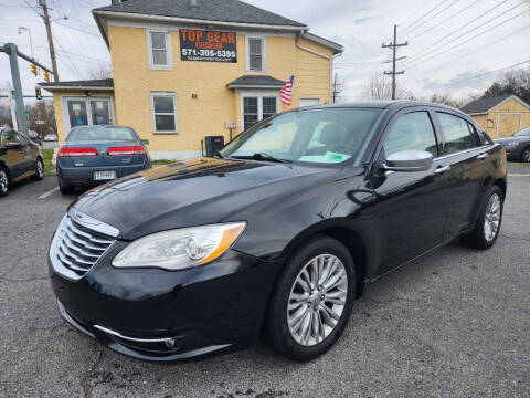 2012 Chrysler 200 for sale at Top Gear Motors in Winchester VA