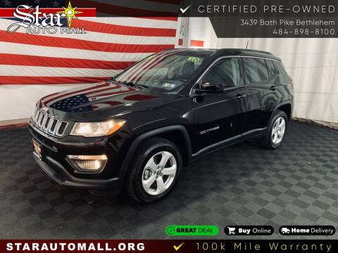 2019 Jeep Compass for sale at STAR AUTO MALL 512 in Bethlehem PA