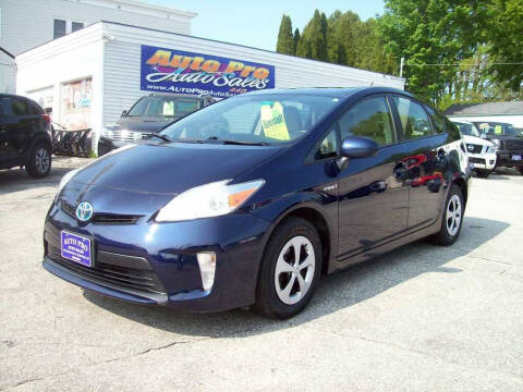 2013 Toyota Prius for sale at Auto Pro Auto Sales in Lewiston ME