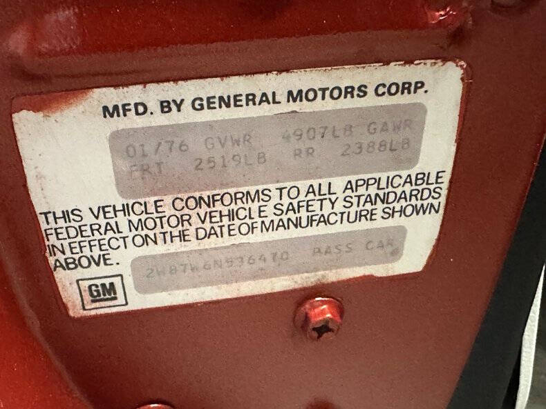 1976 Pontiac Trans Am