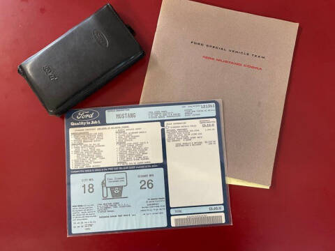 1996 Ford Mustang SVT Cobra