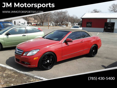 2011 Mercedes-Benz E-Class for sale at JM Motorsports in Topeka KS