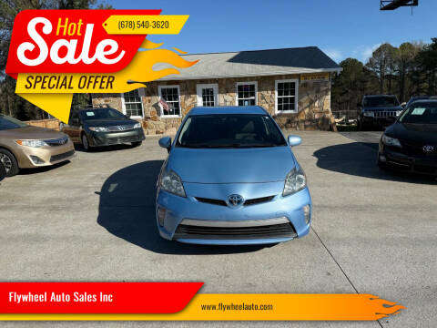 2013 Toyota Prius Plug-in Hybrid for sale at Flywheel Auto Sales Inc in Woodstock GA