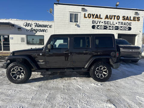 2013 Jeep Wrangler Unlimited Sahara