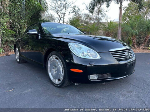 2002 Lexus SC 430 for sale at Autohaus of Naples in Naples FL