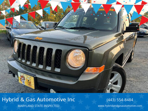 2015 Jeep Patriot for sale at Hybrid & Gas Automotive Inc in Aberdeen MD