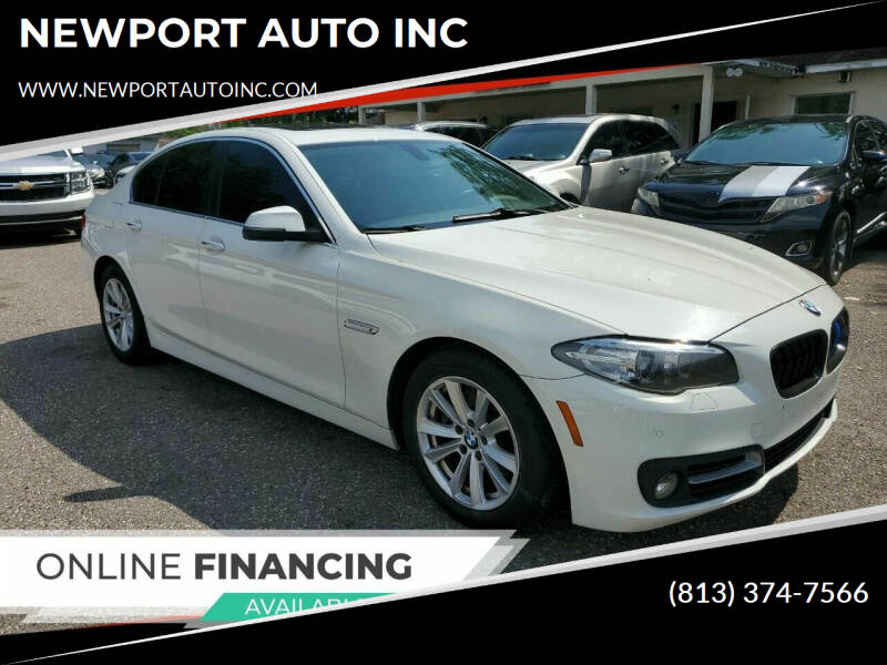 2016 BMW 5 Series for sale at NEWPORT AUTO INC in Tampa FL