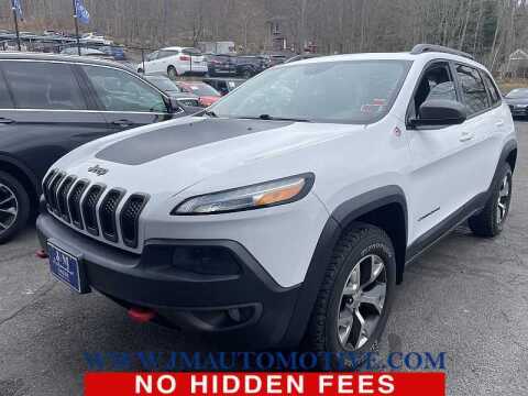 2014 Jeep Cherokee for sale at J & M Automotive in Naugatuck CT