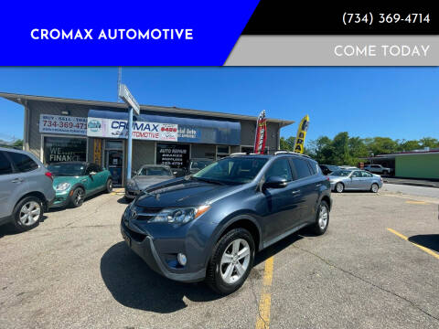 2013 Toyota RAV4 for sale at Cromax Automotive in Ann Arbor MI