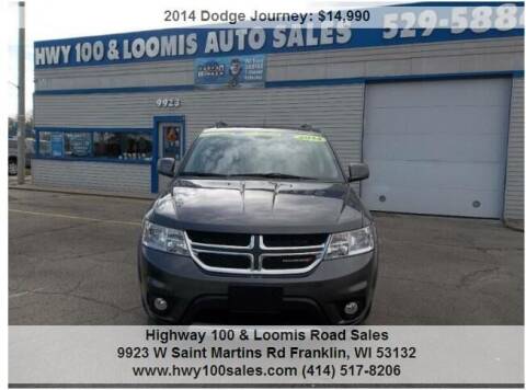 2014 Dodge Journey for sale at Highway 100 & Loomis Road Sales in Franklin WI